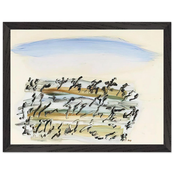 UNTITLED 4 by Henri Michaux — Framed art print at Zephyeer