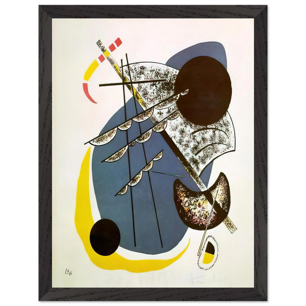 SMALL WORLDS II 1922 by Wassily Kandinsky — Framed art print at Zephyeer