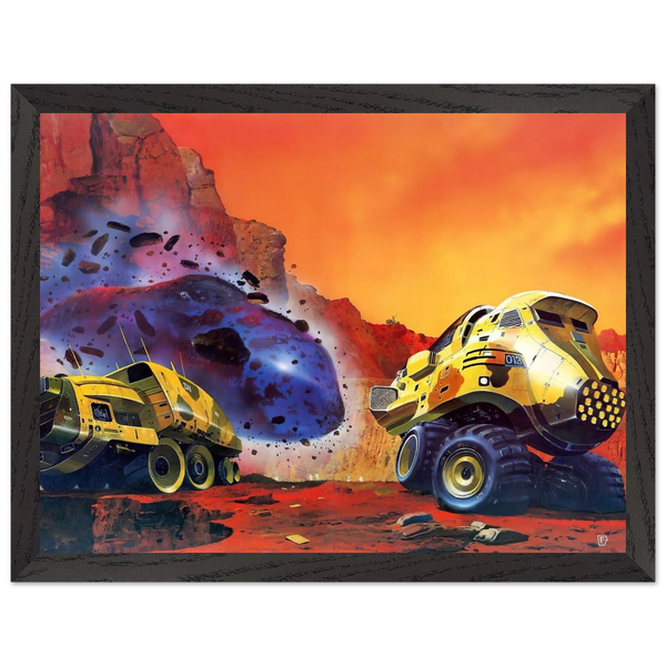 Chris Foss — Framed art print at Zephyeer