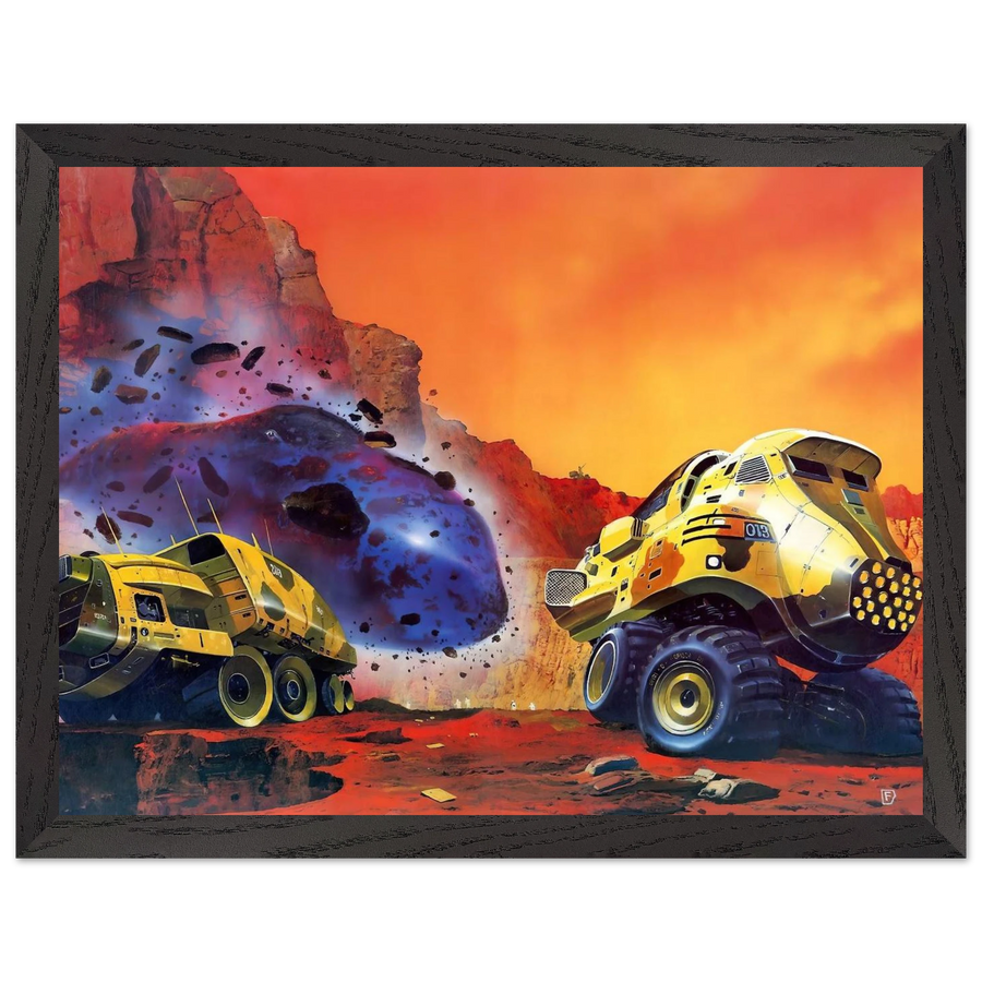 Chris Foss — Framed art print at Zephyeer