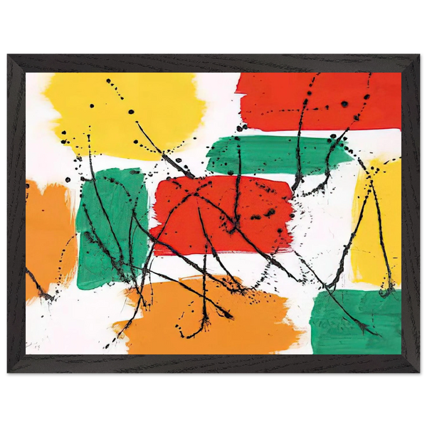 Reflets Printanieres by Marcel Barbeau — Framed art print at Zephyeer