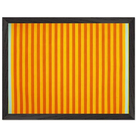 Sunball - 1960 by Gene Davis — Framed art print at Zephyeer