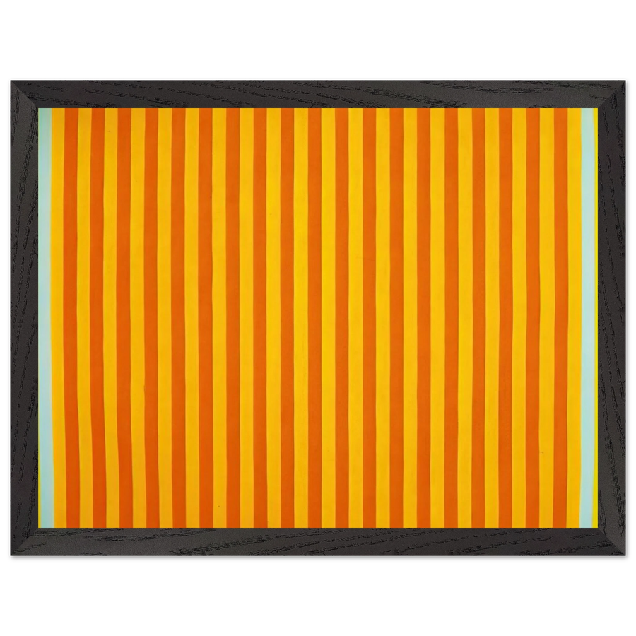 Sunball - 1960 by Gene Davis — Framed art print at Zephyeer