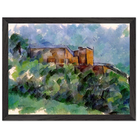 Chateau Noir by Paul Cézanne — Framed art print at Zephyeer