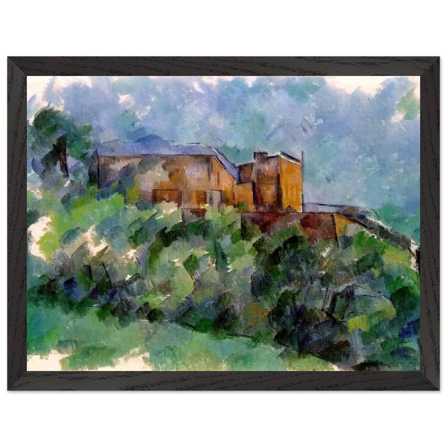 Chateau Noir by Paul Cézanne — Framed art print at Zephyeer