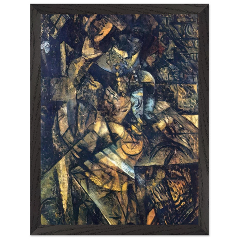 QUIRINAL STABLES by Carlo Carra — Framed art print at Zephyeer