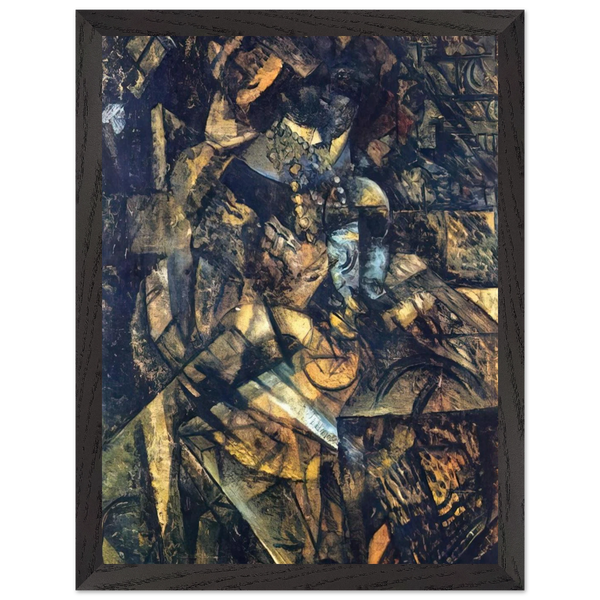 QUIRINAL STABLES by Carlo Carra — Framed art print at Zephyeer