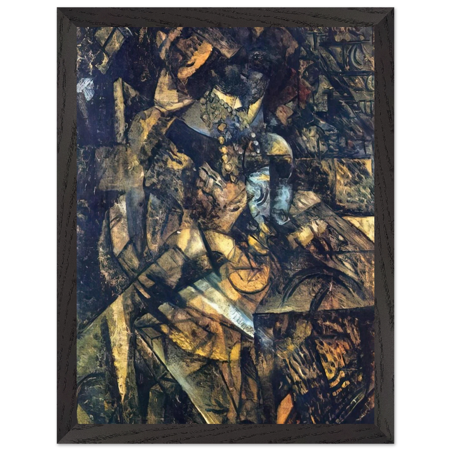QUIRINAL STABLES by Carlo Carra — Framed art print at Zephyeer
