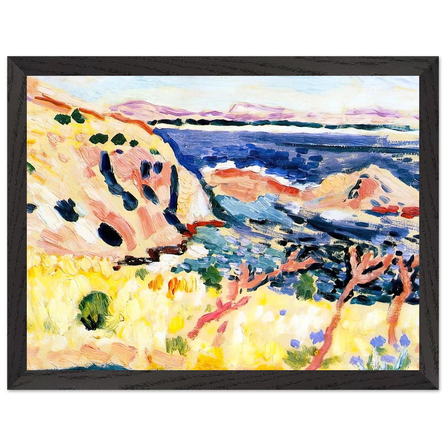 SEASCAPE 1905 by Henri Matisse — Framed art print at Zephyeer
