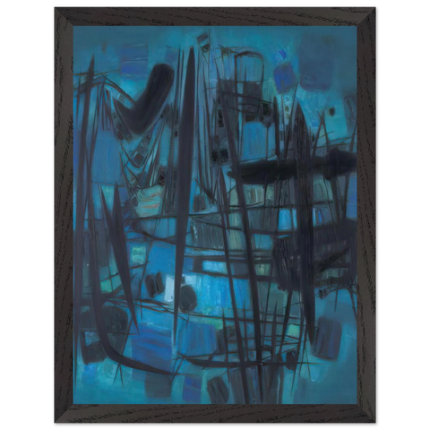 MILLE VIES SE CACHENT DANS LE BOIS by Chu teh Chun — Framed art print at Zephyeer