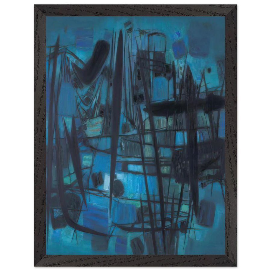 MILLE VIES SE CACHENT DANS LE BOIS by Chu teh Chun — Framed art print at Zephyeer