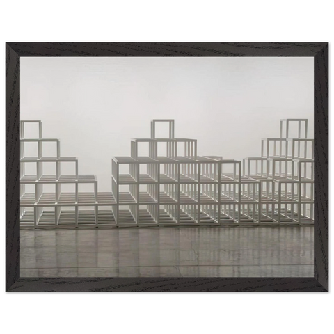 Structure with Three Towers by Sol LeWitt — Framed art print at Zephyeer