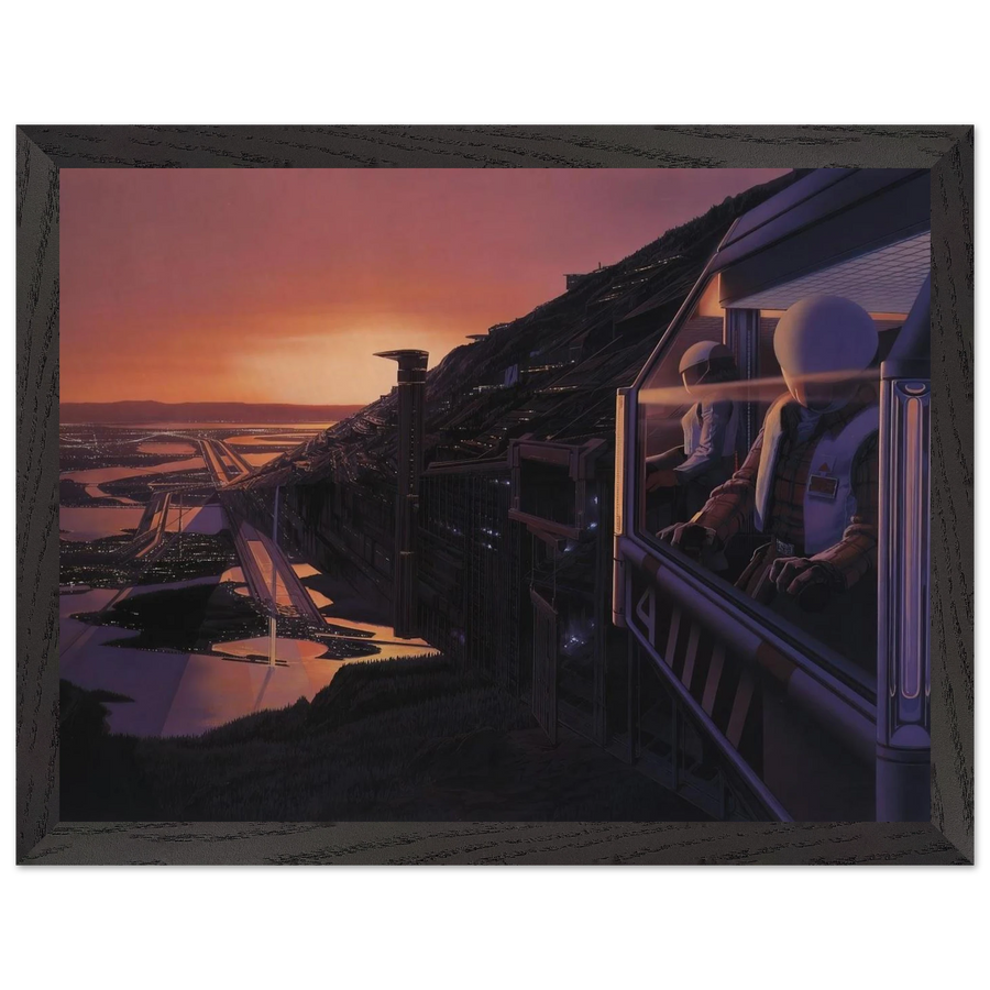 Syd Mead — Framed art print at Zephyeer