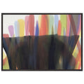 Floral V (1960) by Morris Louis, framed poster, view 2
