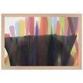 Floral V (1960) by Morris Louis, framed poster, view 5
