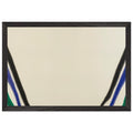 Gamma Ro (1960) by Morris Louis, framed poster, view 3