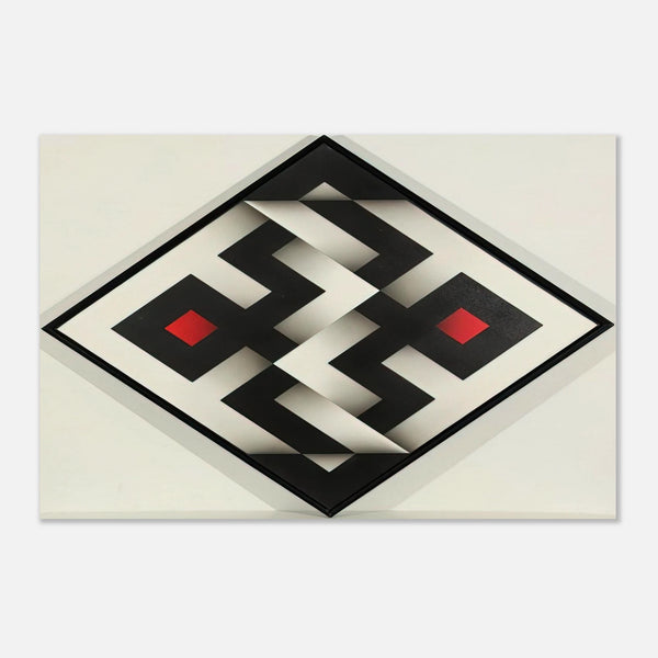 Ibawabi (1975) by Omar Rayo, poster