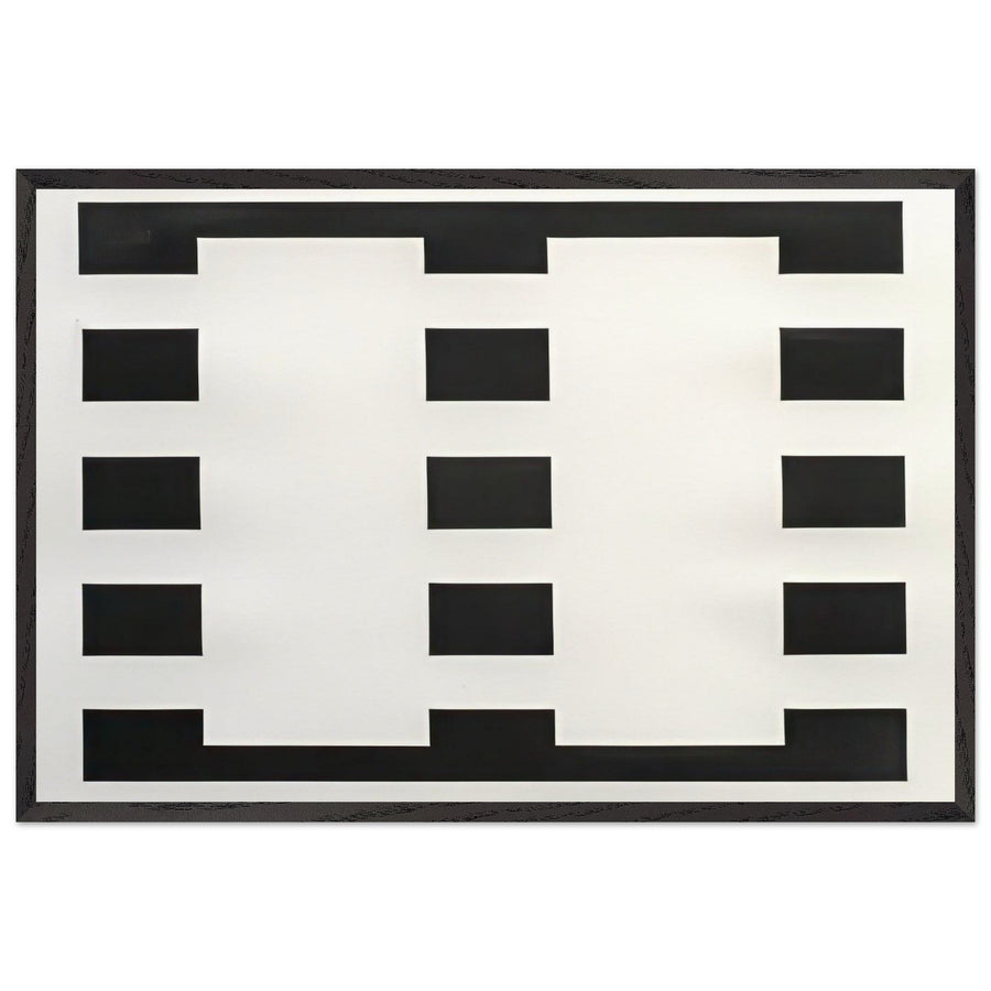 Jmd 3 (1962) by John McLaughlin, framed poster