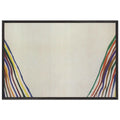 K S I (1959) by Morris Louis, framed poster