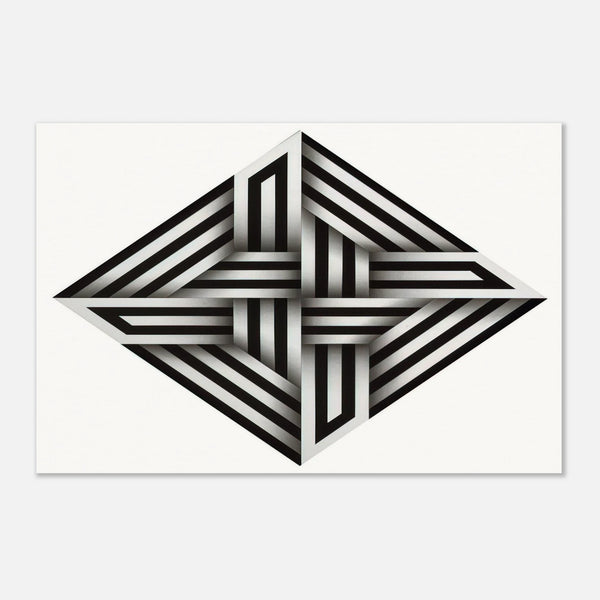 Kumo XV (1973) by Omar Rayo, poster