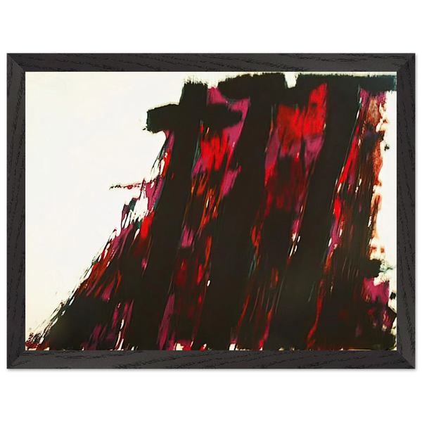 Le Crucifiement (1978) by Alfred Manessier, framed poster