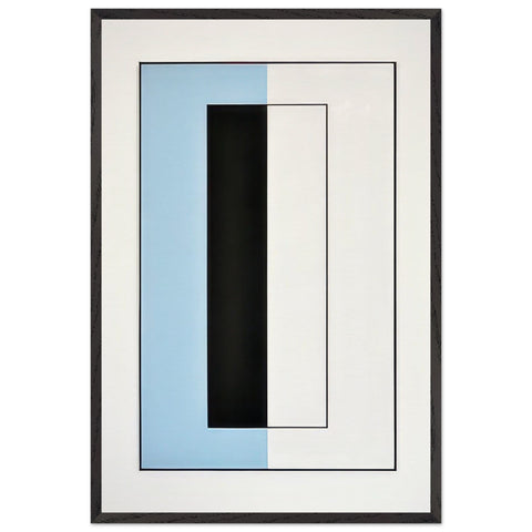 Number 15 (1961) by John McLaughlin, framed poster
