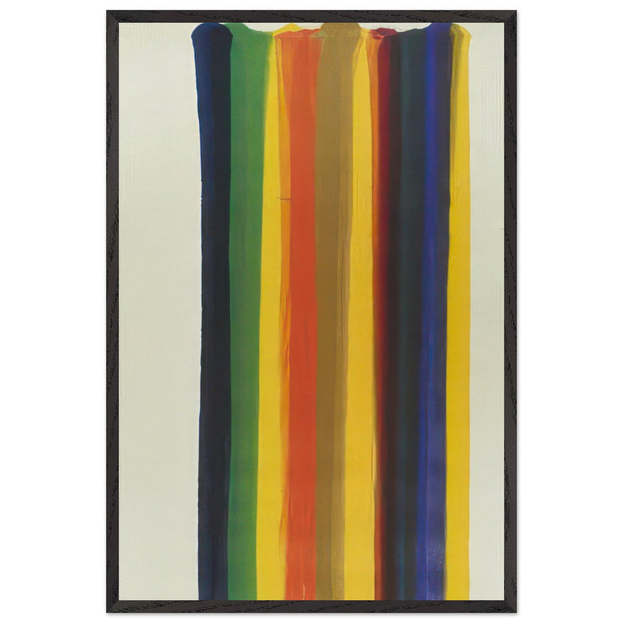 Number 182 (1961) by Morris Louis, framed poster