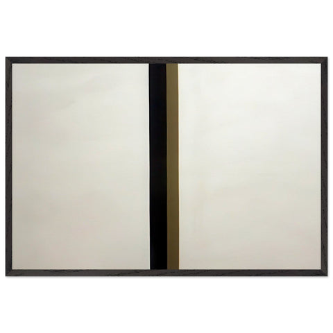 Number 2 (1971) by John McLaughlin, framed poster