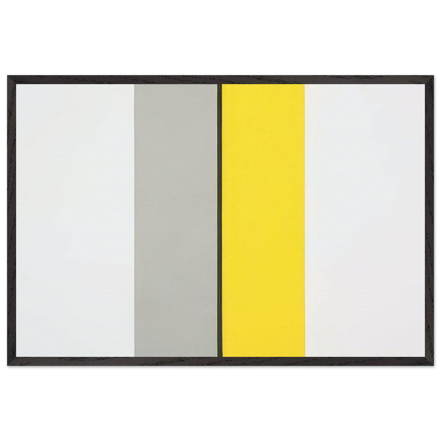 Number 3 (1961) by John McLaughlin, framed poster