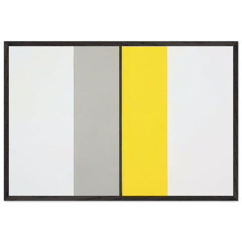 Number 3 (1961) by John McLaughlin, framed poster