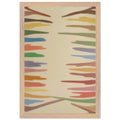 Omega I (1960) by Morris Louis, framed poster, view 6