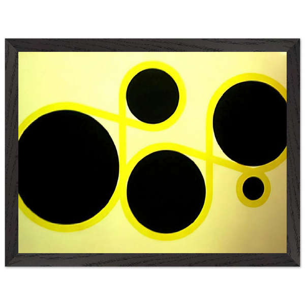 Path IV (1952) by Alexander Liberman, framed poster