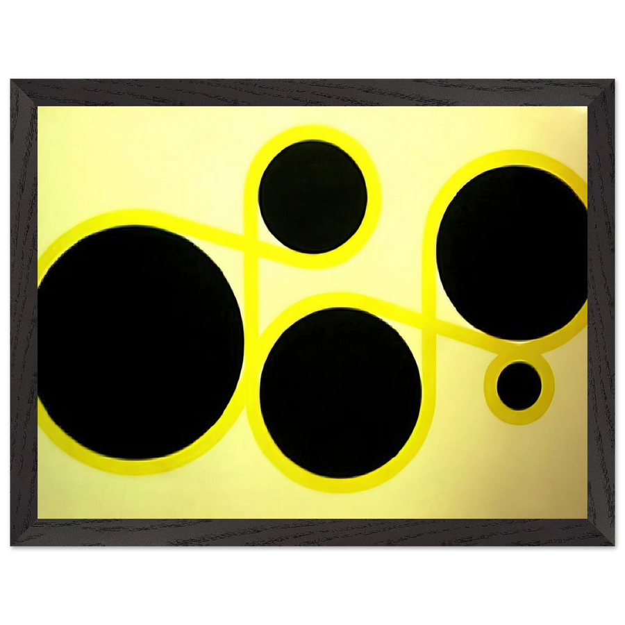 Path IV (1952) by Alexander Liberman, framed poster