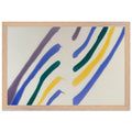 Phi (1961) by Morris Louis, framed poster, view 5