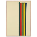 Pillar Of Hope (1961) by Morris Louis, framed poster, view 5