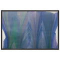 Tet (1958) by Morris Louis, framed poster