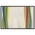 Twined Columns II (1960) by Morris Louis, framed poster