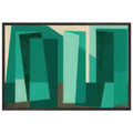 Untitled (1947) by John McLaughlin, framed poster