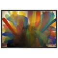 Untitled (1960) by Morris Louis, framed poster