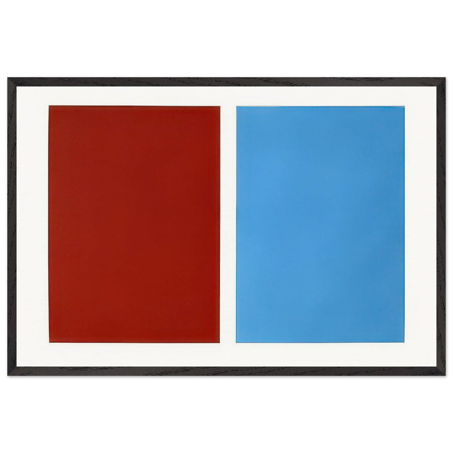 Untitled (1963) by John McLaughlin, framed poster