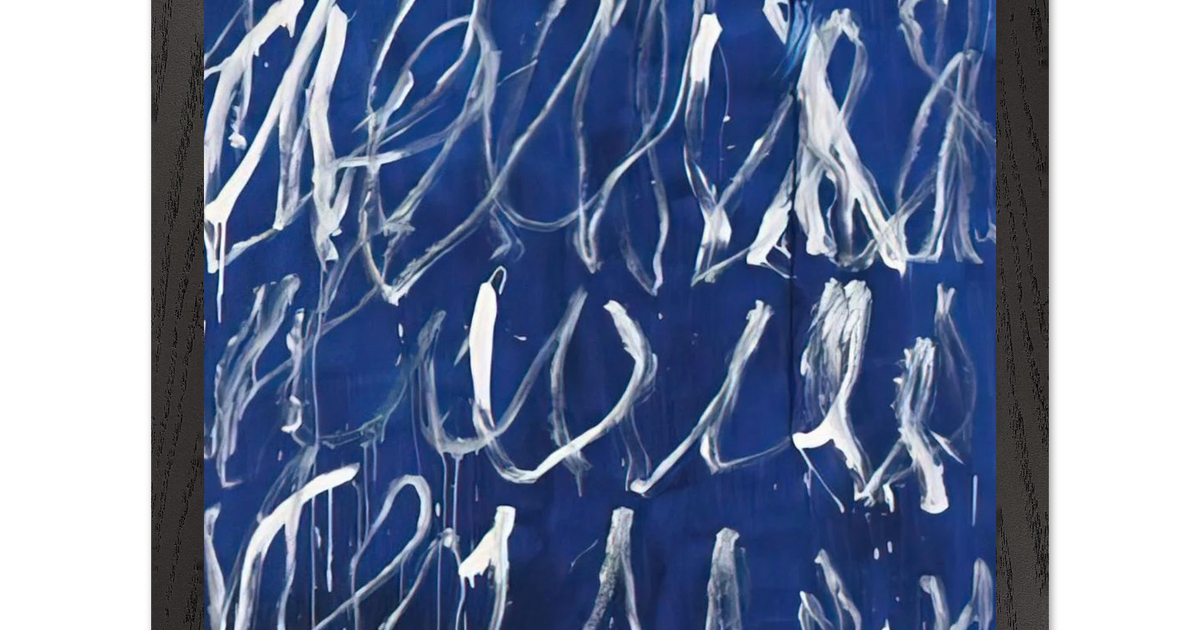 Twombly - Untitled | Art Print – ZEPHYEER