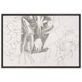 Untitled D11 (1949) by Morris Louis, framed poster
