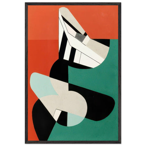 Untitled by John McLaughlin, framed poster