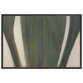 Zayin (1958) by Morris Louis, framed poster